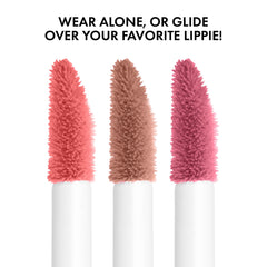 NYX PROFESSIONAL MAKEUP glossy texture close-up highlighting buttery smooth glide benefit