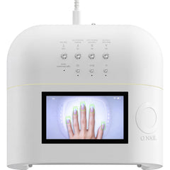 O NAIL front view showing sleek lamp and fast curing benefit