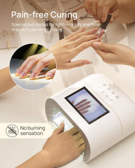 O NAIL LED array detail highlighting powerful fast-curing output