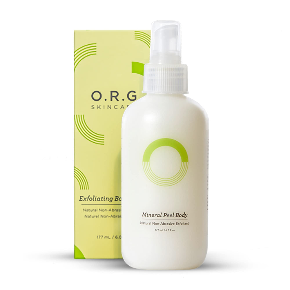 O.R.G. Skincare front packaging shot showing product and benefits