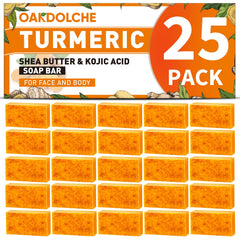 OAKDOLCHE box packaging showing 25 wrapped soap bars and gifting appeal