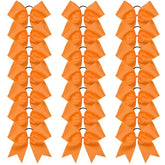 OAOLEER front packaging showing 21 orange cheer bows, easy team matching
