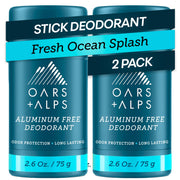 Oars + Alps front packaging showing Fresh Ocean Splash and clear benefits