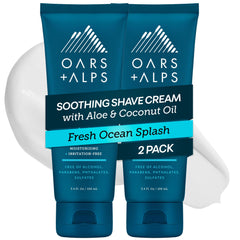 Oars + Alps front packaging showing 2-pack and clear benefits
