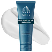 Oars + Alps front packaging showing bottle and clear product benefit