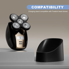 OatXtorpor curved-side detail preventing shaver slips and improving stability