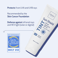 Obagi Medical close-up texture showing sheer finish and smooth application benefit