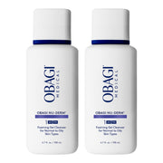 Obagi Medical front packaging showing cleanser and benefits
