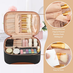 OCHEAL lid brush holder detail keeps brushes upright and protected
