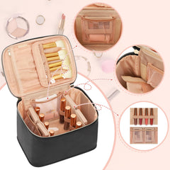 OCHEAL open interior showing organized compartments and upright storage benefit
