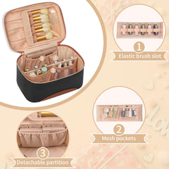 OCHEAL open main compartment showing spacious organization benefit