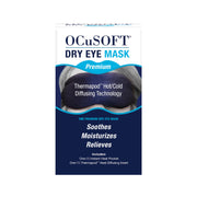 OCuSOFT dry eye mask front view showing compact design and ease