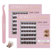 O'HELEN front packaging cocoa noir showing 72-cluster set for easy portability