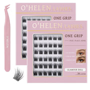 O'HELEN front packaging showing compact 72-cluster tray for easy storage