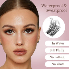 O'HELEN clear band close-up highlighting invisible 0.5mm band blending
