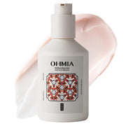 OHMIA bottle front packaging showing product name and benefit