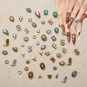 Ohmique front packaging showing the 62-piece western charm assortment and easy value
