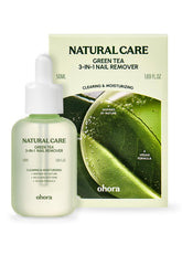ohora front bottle showing green tea remover and precise dispensing benefit