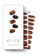 ohora front packaging showing brown marble design and complete kit benefit