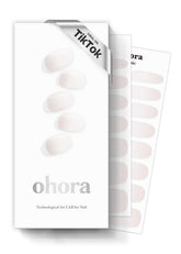 ohora front packaging showing N Veil white ombré and kit contents for quick salon results