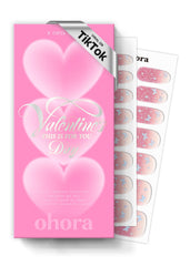 ohora front packaging showing N Cupid Glitz and benefit of ready-to-apply strips
