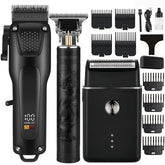 OIYO clipper front view showing controls and ergonomic grip for steady cuts