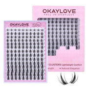 OKAYLOVE LIRA front packaging showing complete 140-piece kit for versatile looks