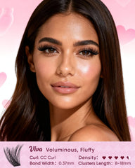 OKAYLOVE VIVA close-up of fluffy clusters highlighting texture comfort