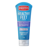 O'Keeffe's front of tube showing brand and benefits for overnight repair