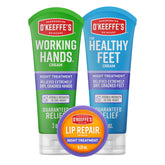 O'Keeffe's front packaging showing full night treatment combo benefits