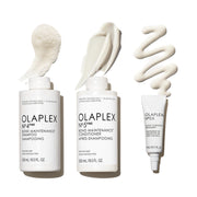 Olaplex front packaging showing kit and lightweight volume benefits