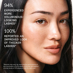Olaplex applicator brush close-up demonstrating precise lash-line delivery