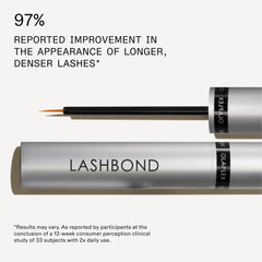 Olaplex being applied along upper lash line for improved lash conditioning