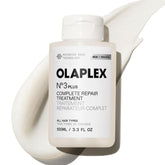 Olaplex N°.3PLUS front packaging showing brand and tube benefit