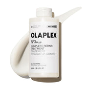 Olaplex N°.3PLUS front packaging showing bottle and label for fast repair