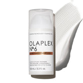 Olaplex N°.6 front bottle showing sleek packaging and travel-friendly size Benefit: clear product identity