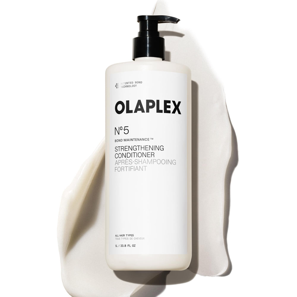 Olaplex No.5 front bottle 1000 mL showing professional size and longevity benefit