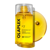 Olaplex No.7 front bottle showing sleek packaging and instant shine benefit