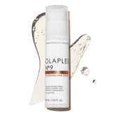 Olaplex No.9 front packaging showing bottle label and size, highlighting protection benefit