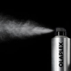 Olaplex Shape Set aerosol nozzle detail illustrating precise application