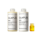 Olaplex front packaging trio showing unified salon-quality routine