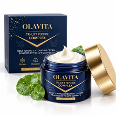 Olavita Skin jar front view showing sleek packaging and easy access
