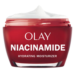 Olay jar front view showing product and branding for hydrating benefits