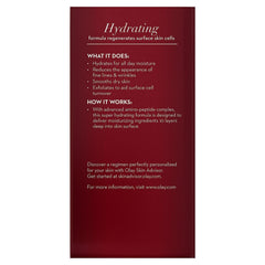 Olay Regenerist cream spread on hand demonstrating lightweight feel and easy application