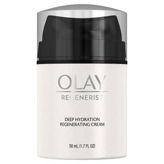 Olay Regenerist front jar showing label and packaging for clear identification and trust