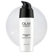 Olay front packaging showing product and brand for clear recognition