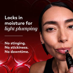 Olay tube with cap open ready for quick application on-the-go