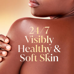 Olay thick cream lather close-up providing gentle cleansing benefit
