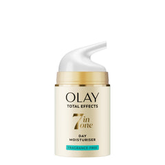 Olay Total Effects front jar showing clean packaging and benefits