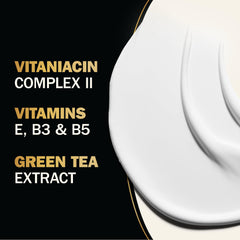 Olay Total Effects label detail showing ingredient-focused benefits